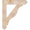 Ekena Millwork Funston Arts & Crafts Smooth Bracket, Douglas Fir, 5 1/2"W x 34"D x 40"H BKT06X34X40FST03SDF - alternate 3